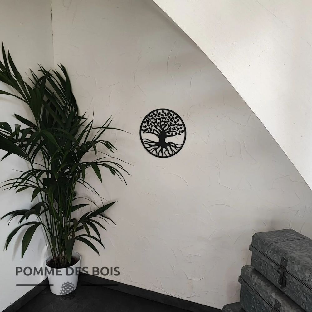 Paintings - Painting - Tree of life Foliage - POMME DES BOIS