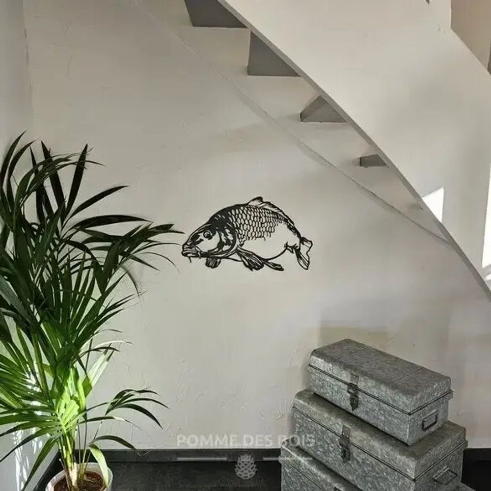 Paintings - Painting - Carp - POMME DES BOIS