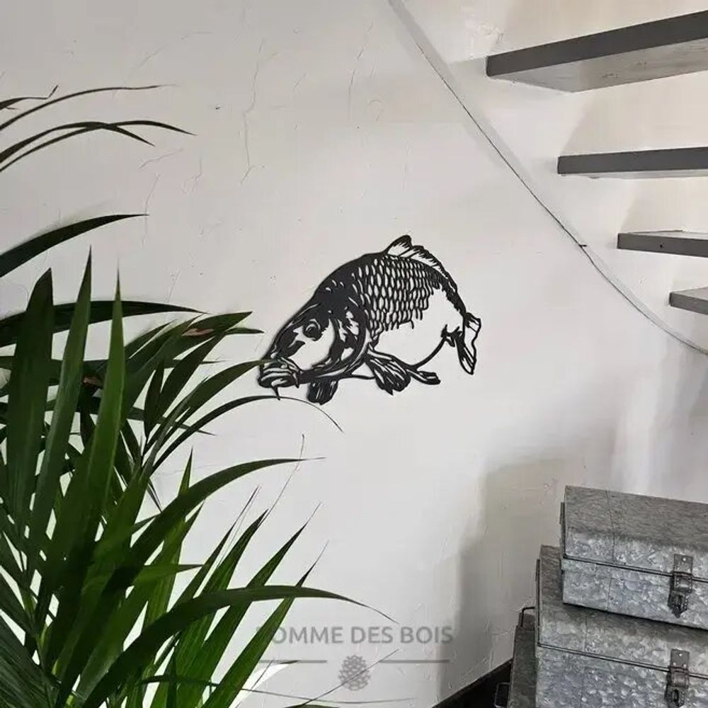 Paintings - Painting - Carp - POMME DES BOIS