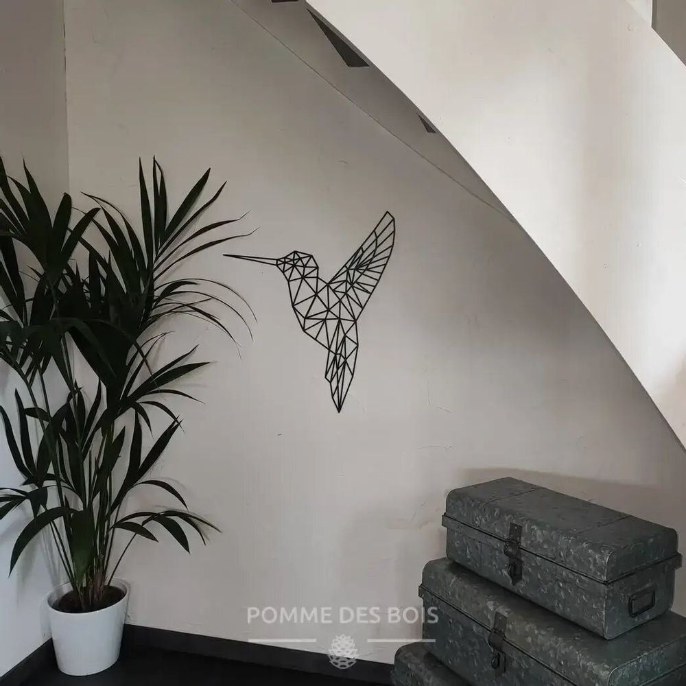 Paintings - Table - Hummingbird Graphic - POMME DES BOIS