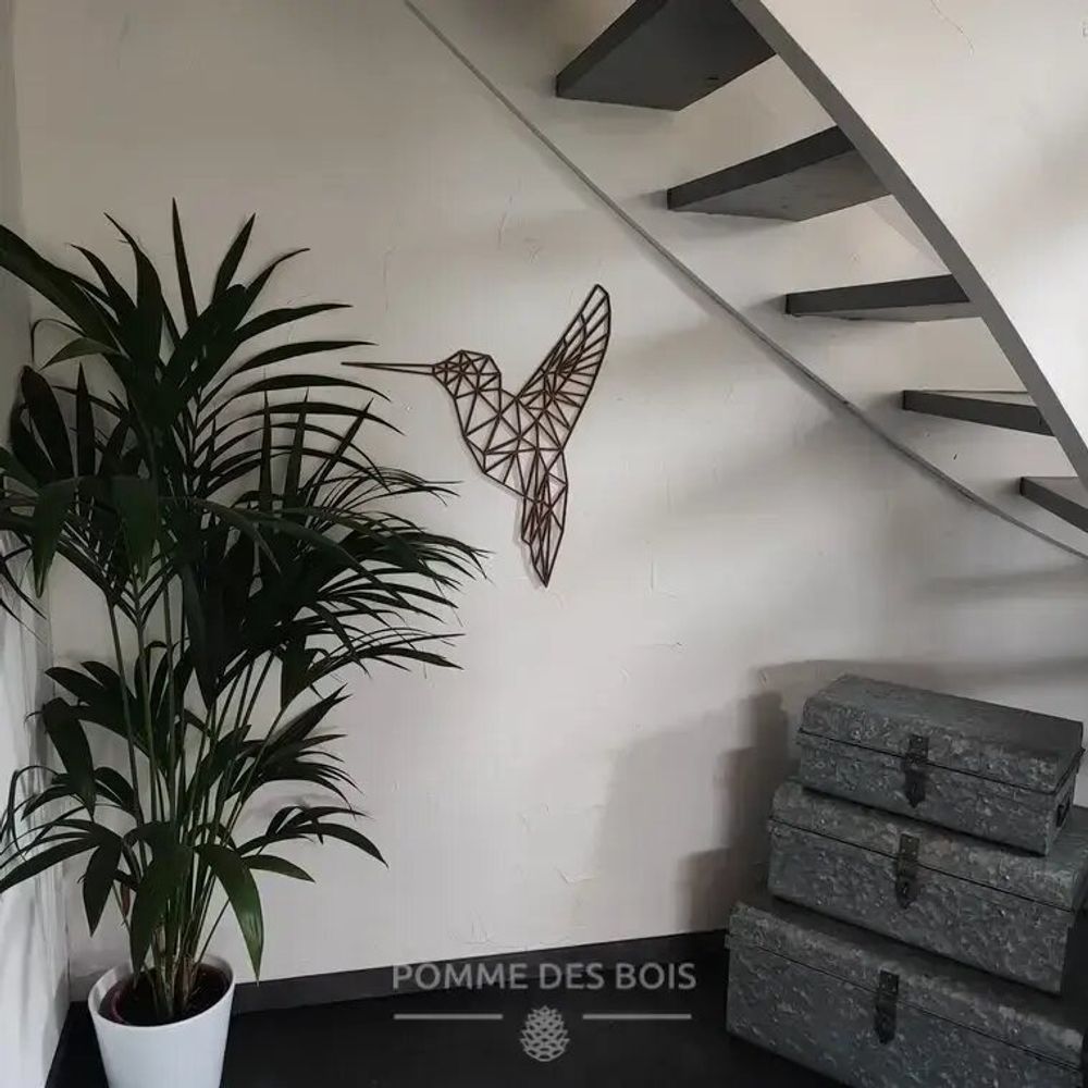 Paintings - Table - Hummingbird Graphic - POMME DES BOIS