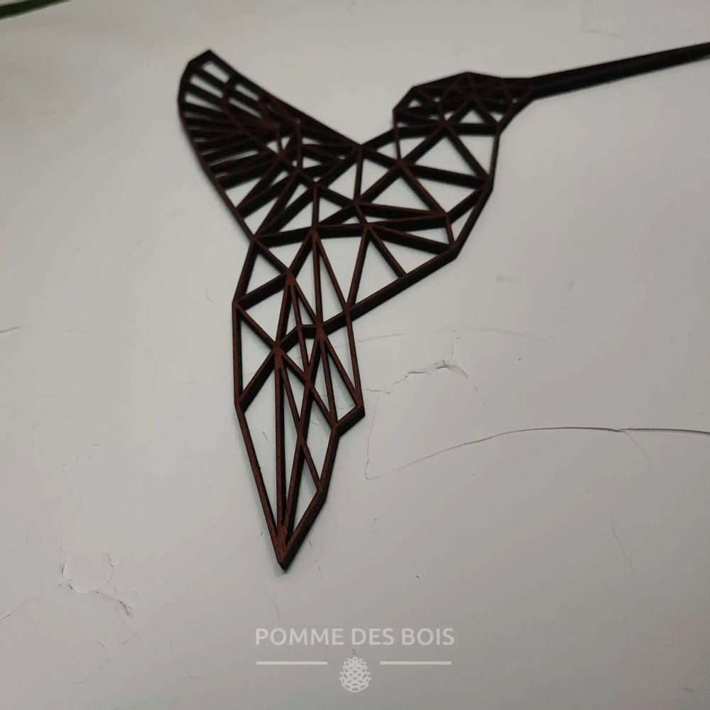 Paintings - Table - Hummingbird Graphic - POMME DES BOIS