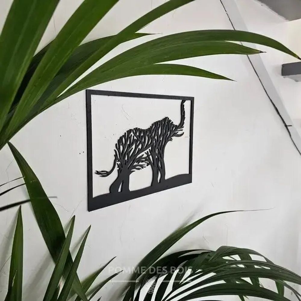 Tableaux - Tableau - Éléphant Arbre - POMME DES BOIS