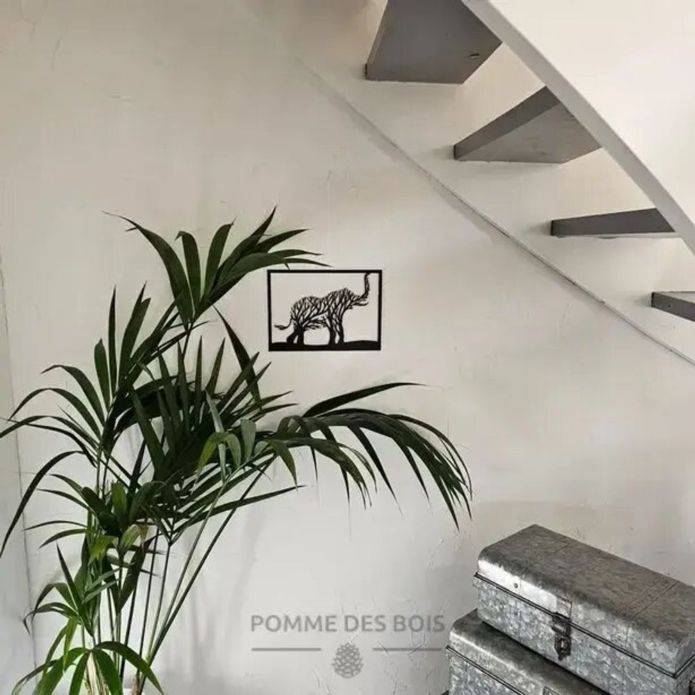 Tableaux - Tableau - Éléphant Arbre - POMME DES BOIS
