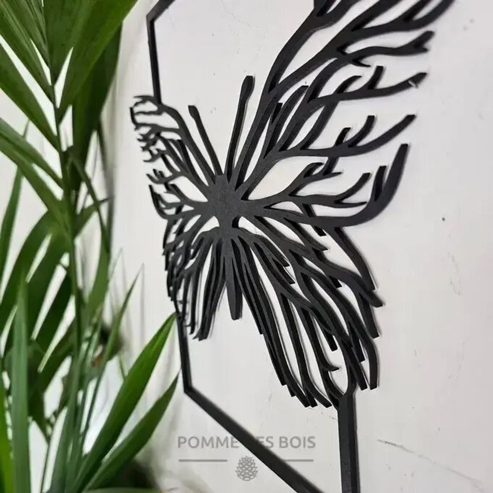 Paintings - Painting - Butterfly Frame - POMME DES BOIS