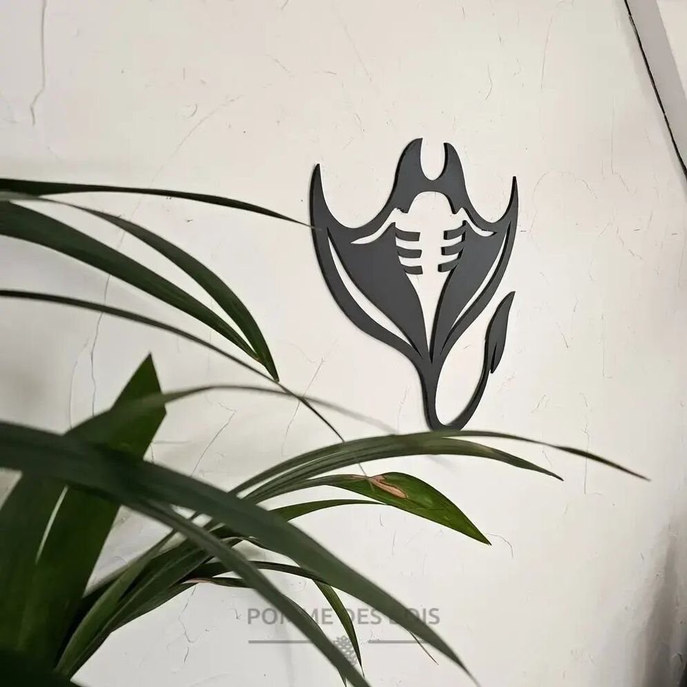 Tableaux - Tableau - Raie Manta de Dos - POMME DES BOIS