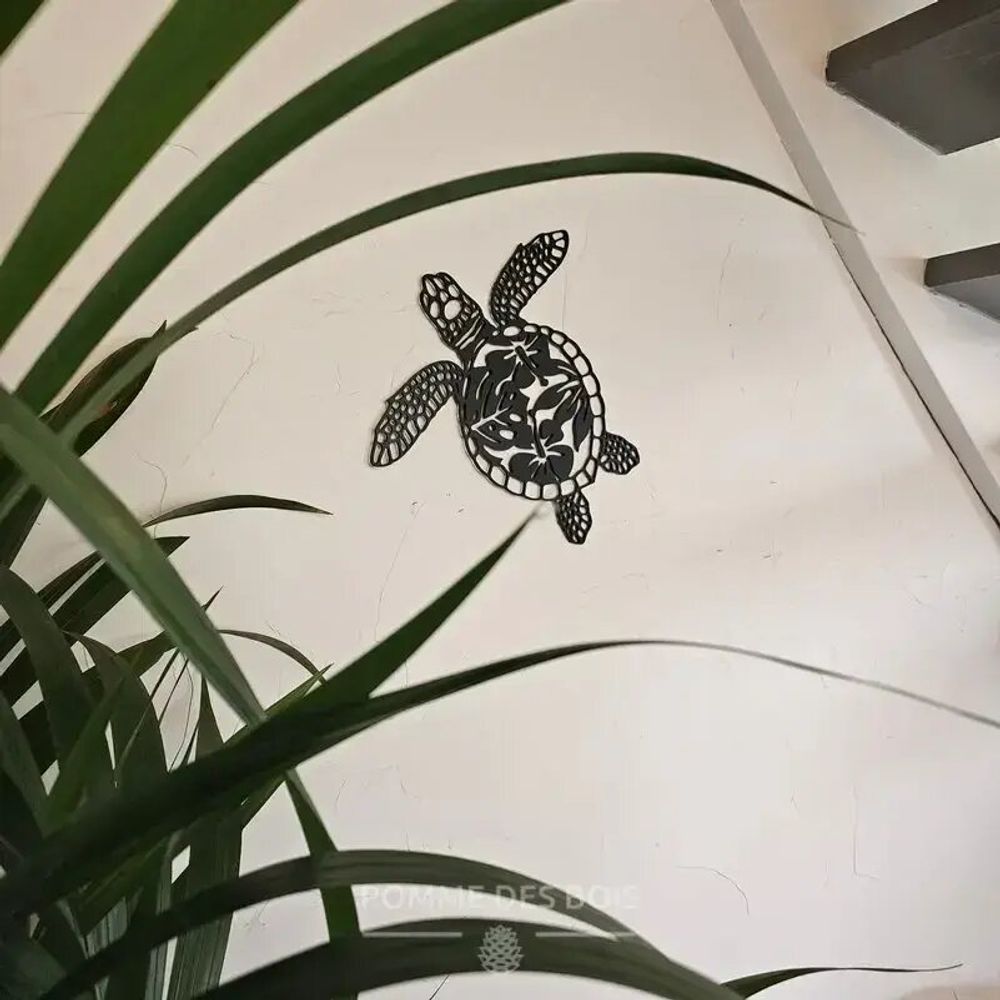 Paintings - Painting - Flower Turtle - POMME DES BOIS