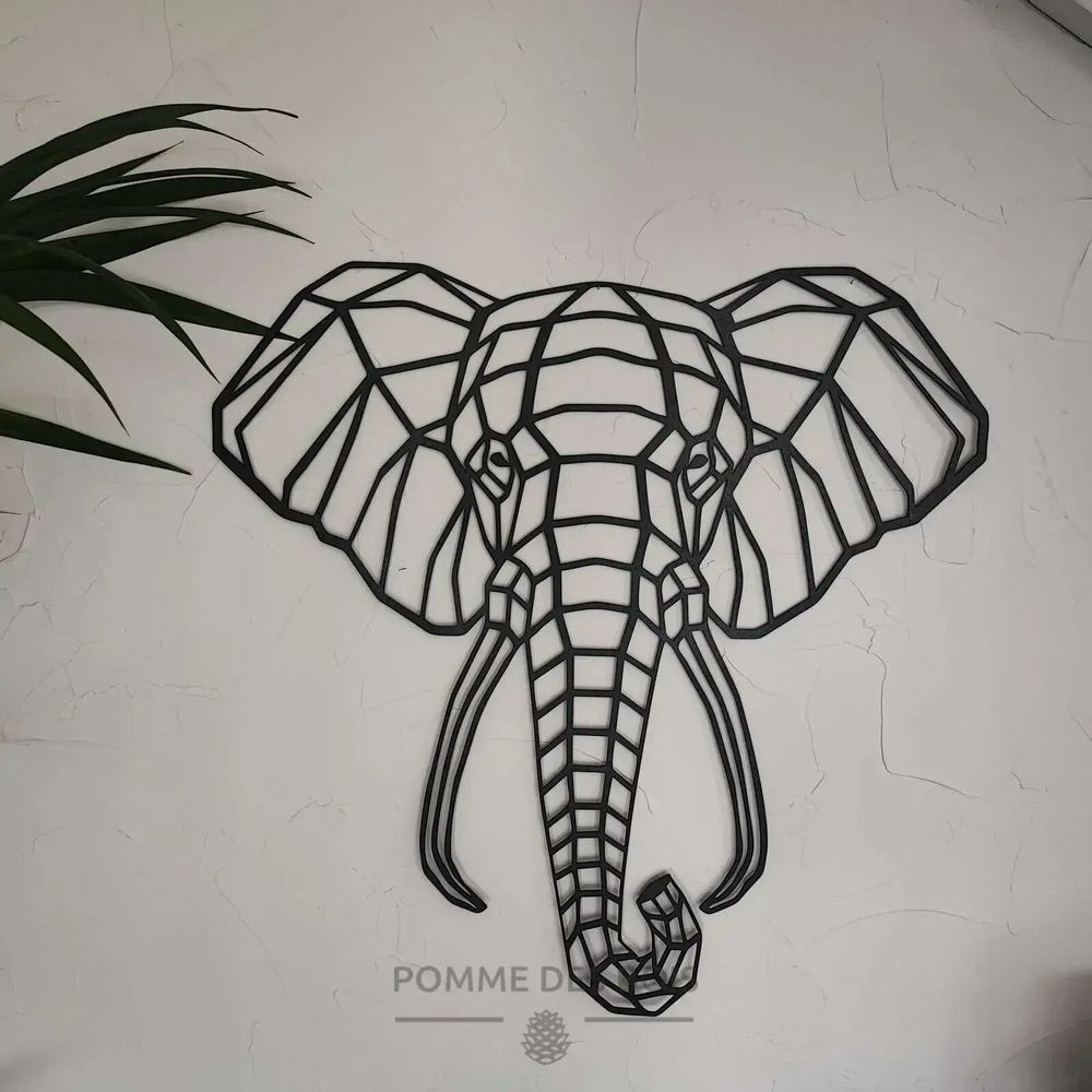 Tableaux - Tableau Éléphant - POMME DES BOIS