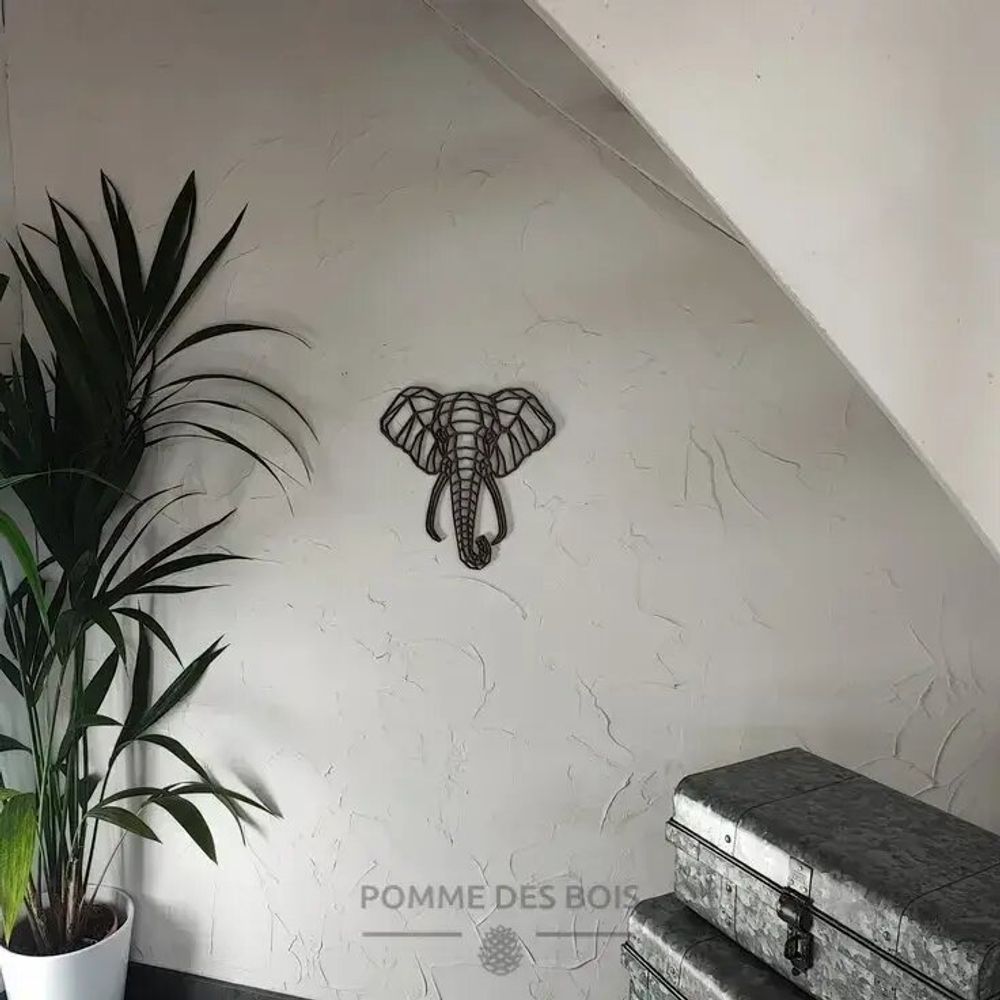 Tableaux - Tableau Éléphant - POMME DES BOIS