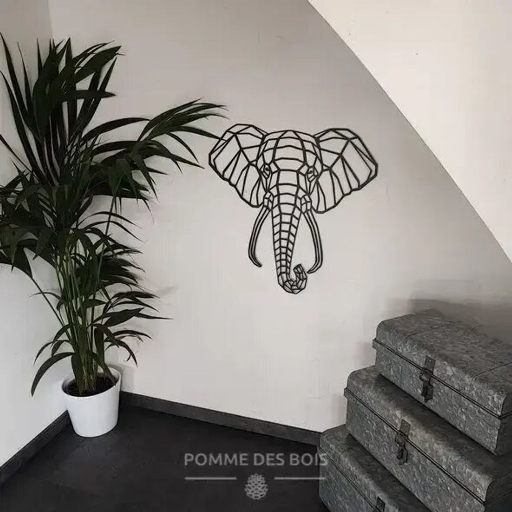 Tableaux - Tableau Éléphant - POMME DES BOIS