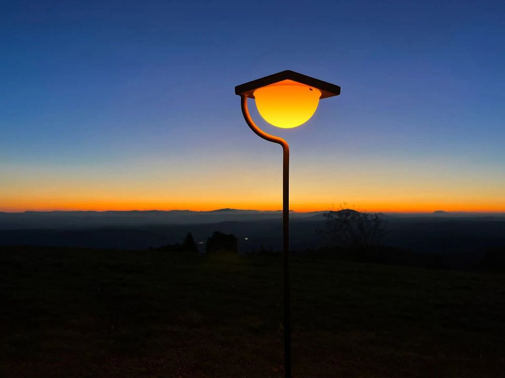 Modules à LED extérieurs - Borne solaire TEEXY - LYX LUMINAIRES