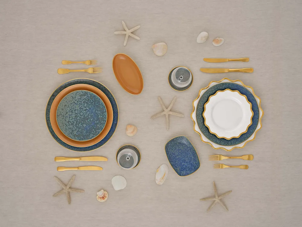 Kitchen utensils - Corallyn porcelain plates - PORCEL