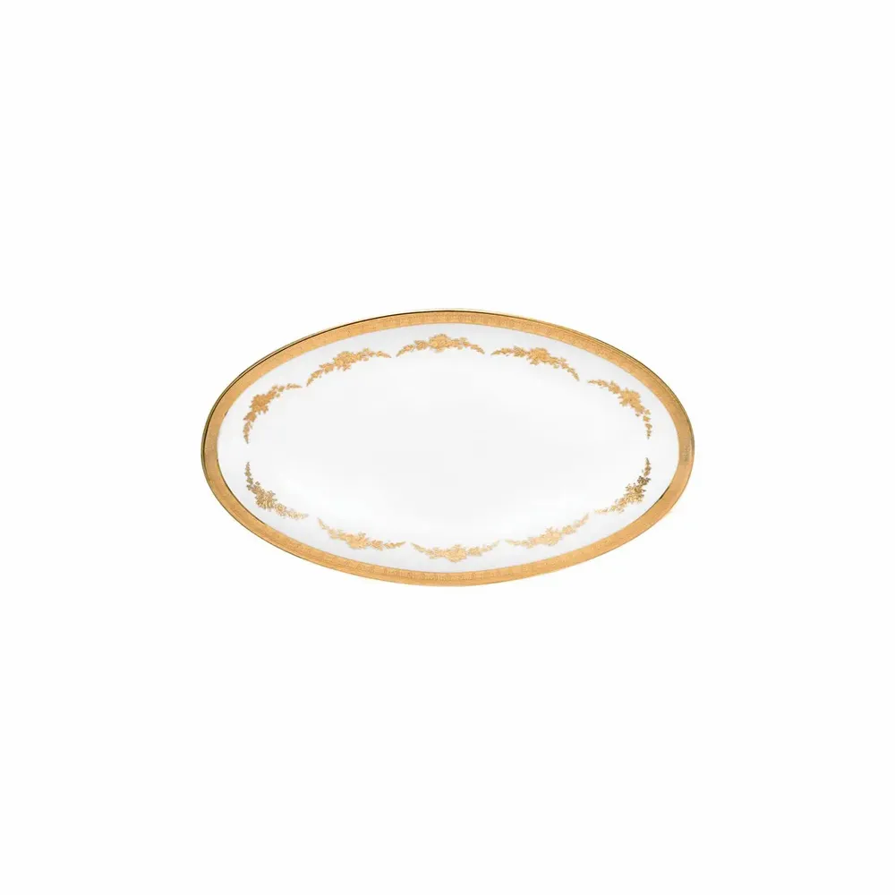 Formal plates - Imperio Gold porcelain plates - PORCEL