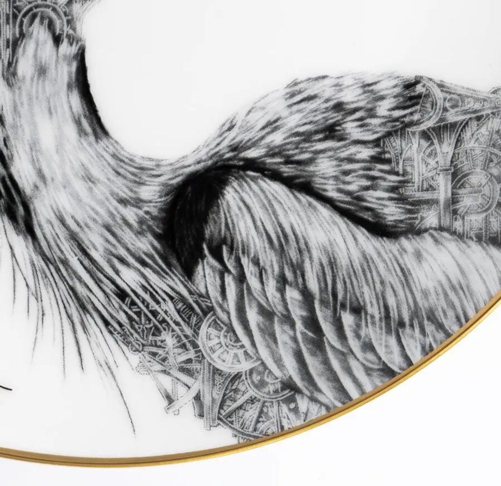 Formal plates - Set of 2 porcelain plates x ARDIF - UNSTANDART