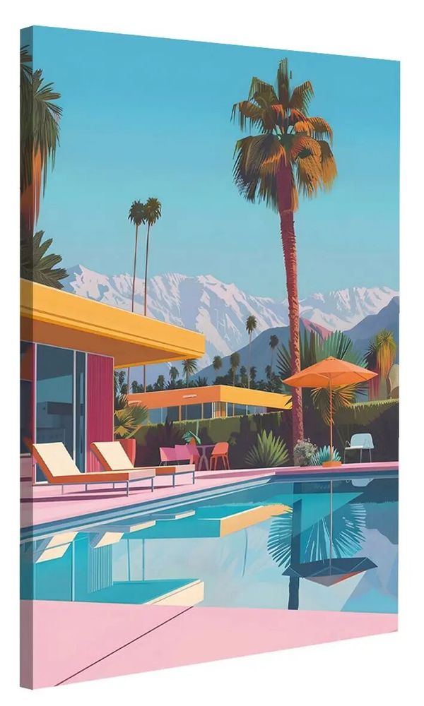 Poster - Dream Villas Collection - BLUE SHAKER