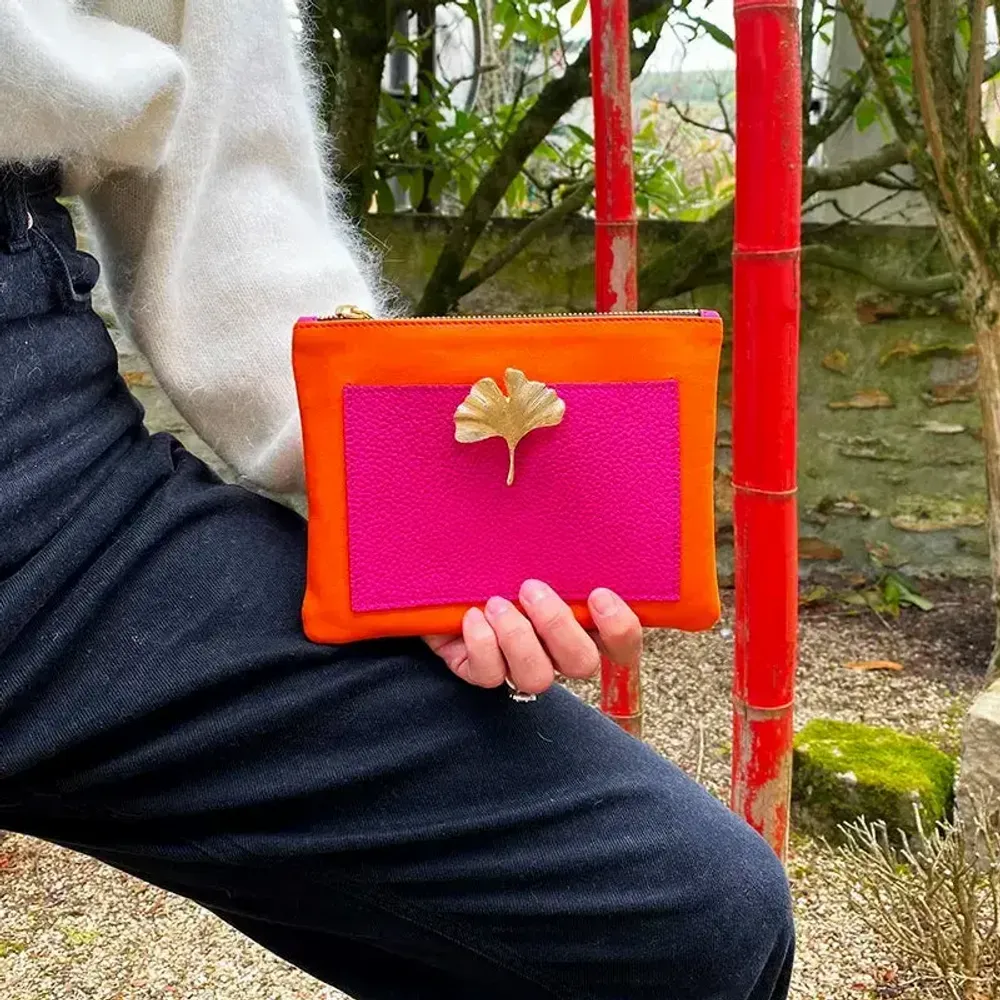 Bijoux - bijou broche CLAP - KOKO le Gingko biloba - CLAP PARIS