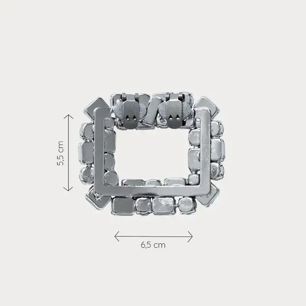 Bijoux - bijou broche CLAP - SQUARE - CLAP PARIS