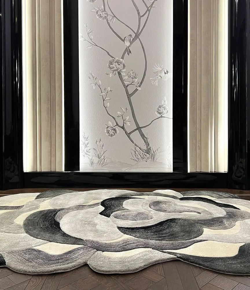 Tapis sur-mesure - Collecte de cellules par Loominology Rugs - LOOMINOLOGY RUGS