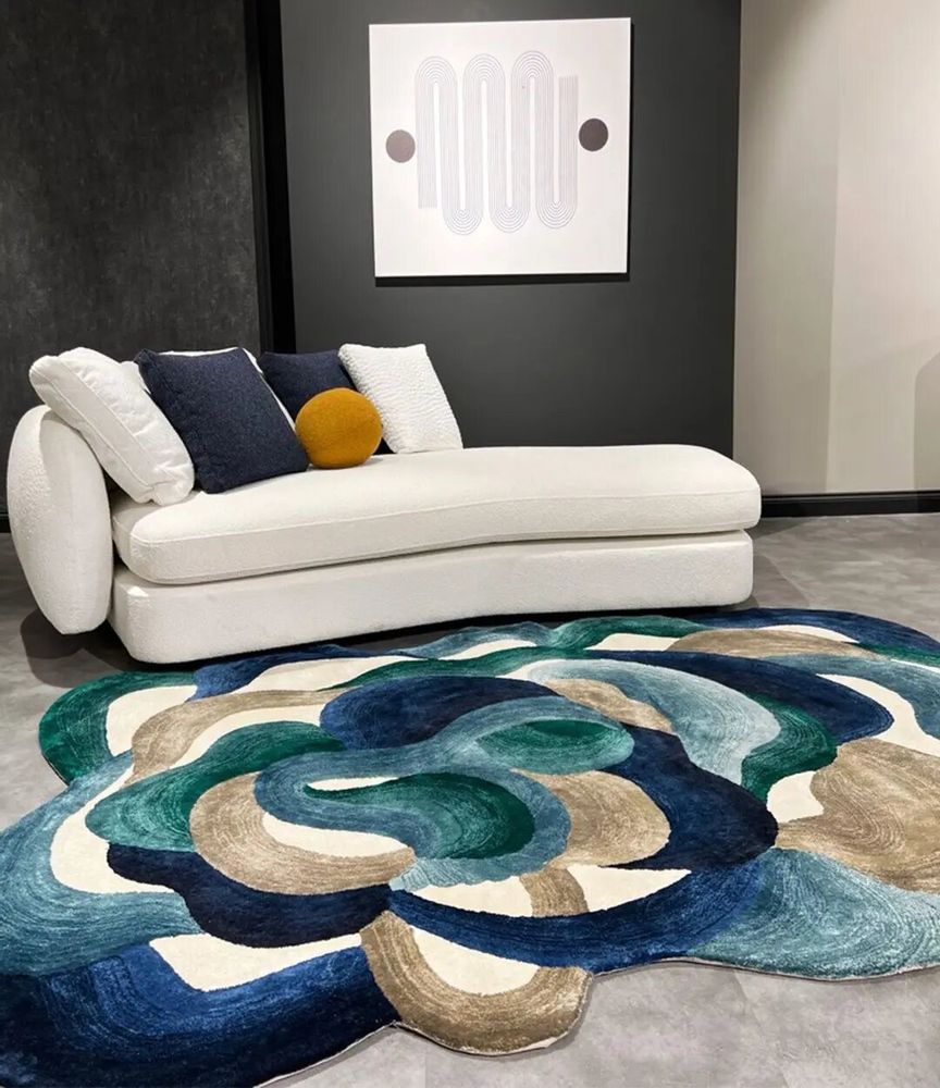 Tapis sur-mesure - Collecte de cellules par Loominology Rugs - LOOMINOLOGY RUGS