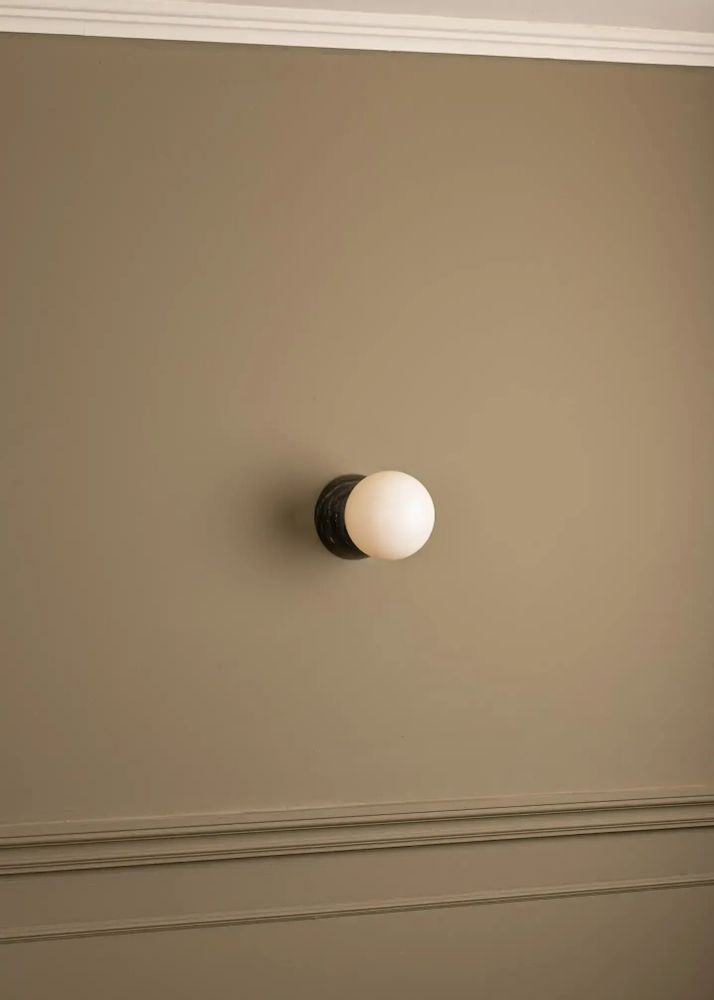 Wall lamps - Eklipso (Black Marble) - SIMONE & MARCEL