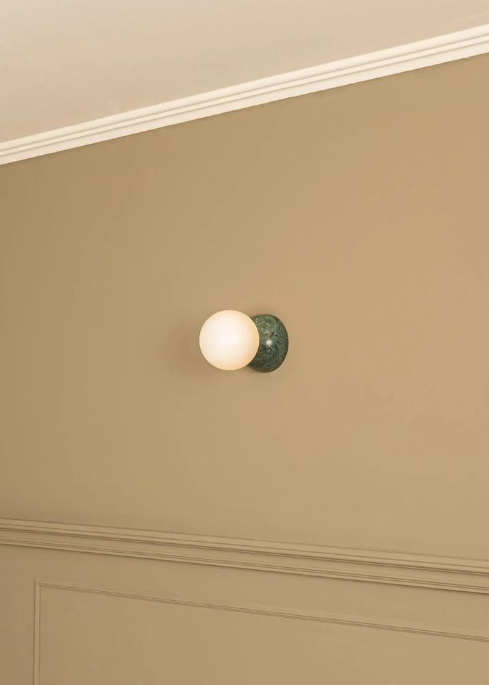 Wall lamps - Eklipso (Green Marble) - SIMONE & MARCEL