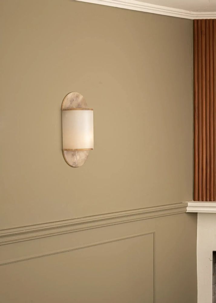 Wall lamps - Pilolo (Tobacco Alabaster) - SIMONE & MARCEL