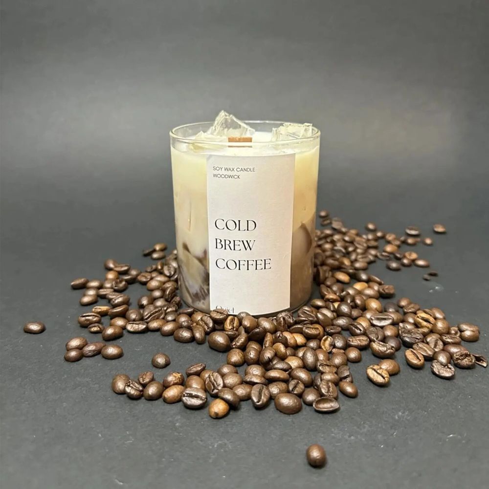 Candles - Cold Brew Coffee Scented Candle – The Perfect Gift for Coffee Lovers - QUIET