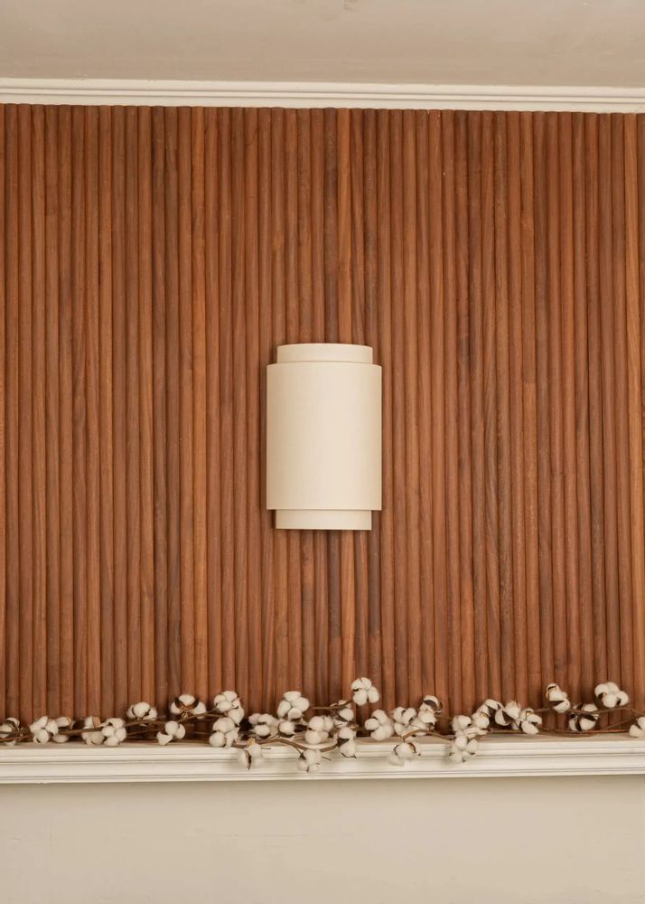 Wall lamps - Duono (Ecru Cotton) - SIMONE & MARCEL
