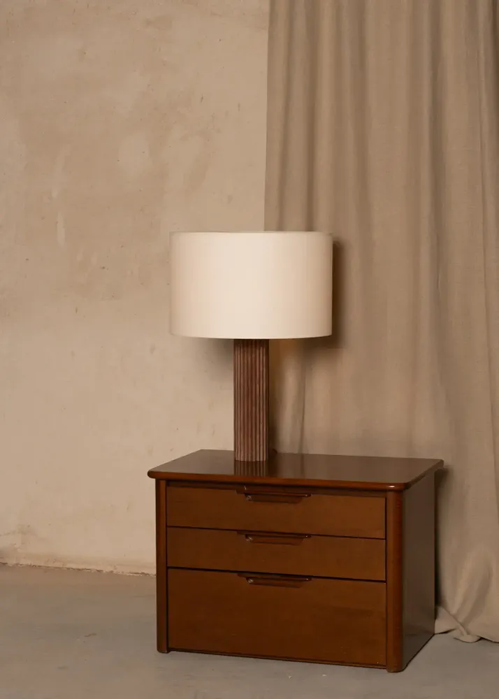 Lampes à poser - Fluta (Bois de Noyer) - SIMONE & MARCEL