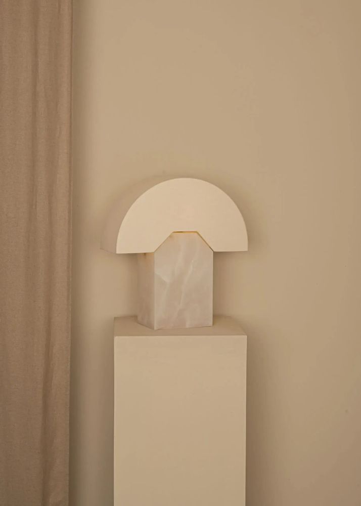 Table lamps - Edna (White Alabaster) - SIMONE & MARCEL