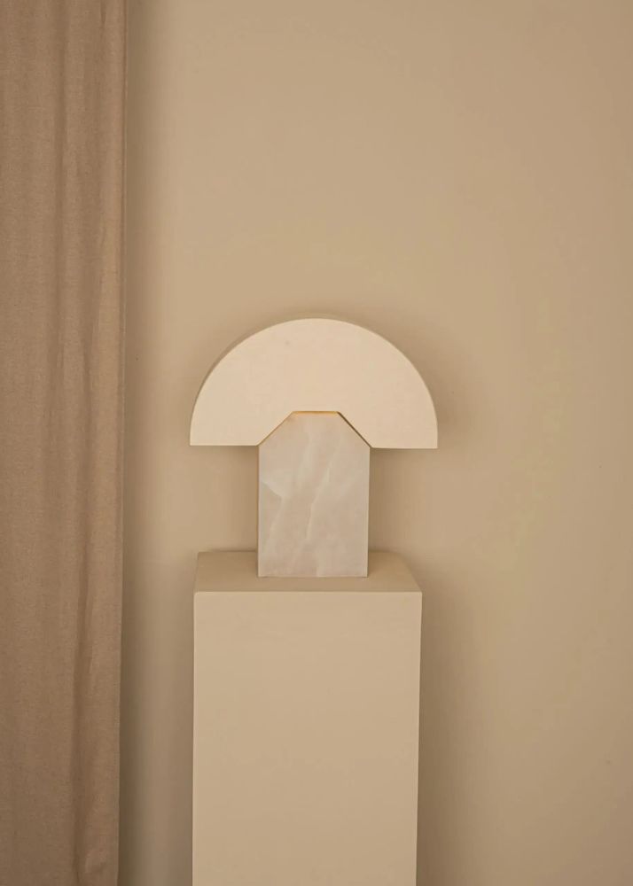 Table lamps - Edna (White Alabaster) - SIMONE & MARCEL