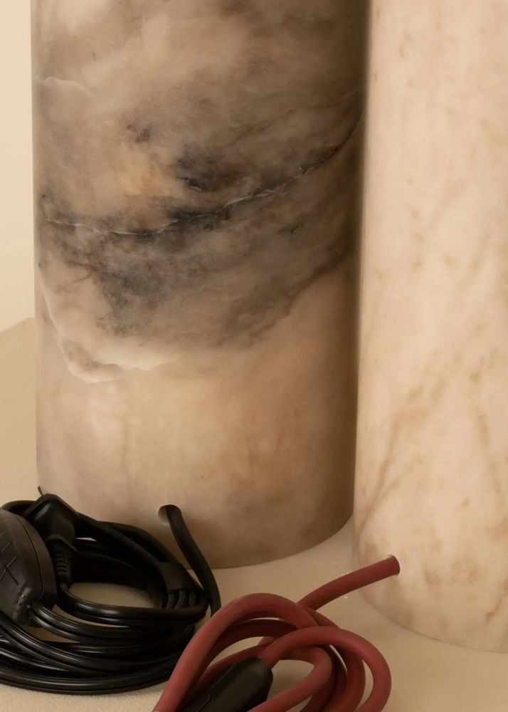 Table lamps - Peona Kelo (Tobacco Alabaster) - SIMONE & MARCEL