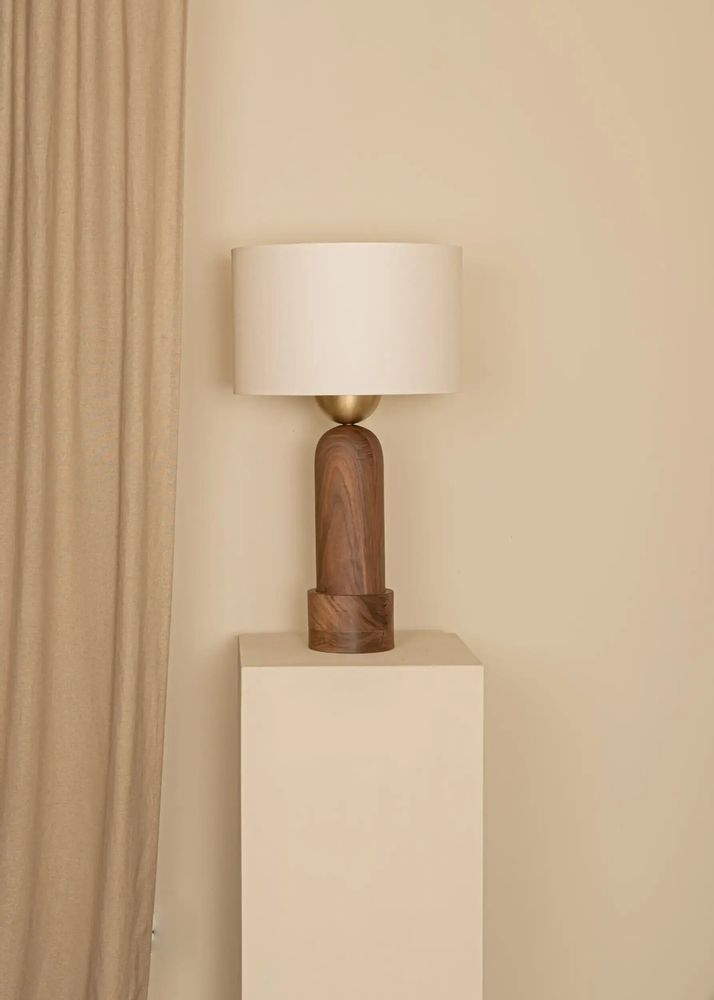 Lampes à poser - Peona Kelo (Bois de Noyer) - SIMONE & MARCEL