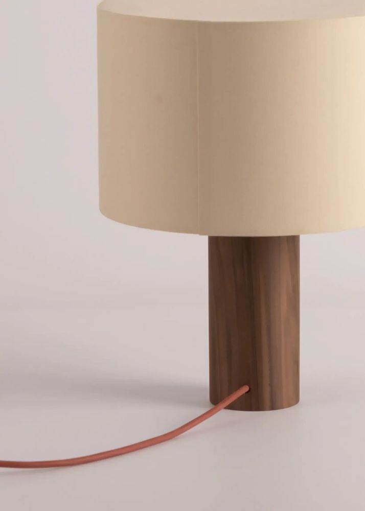 Lampes à poser - Pipito (bois de noyer) - SIMONE & MARCEL