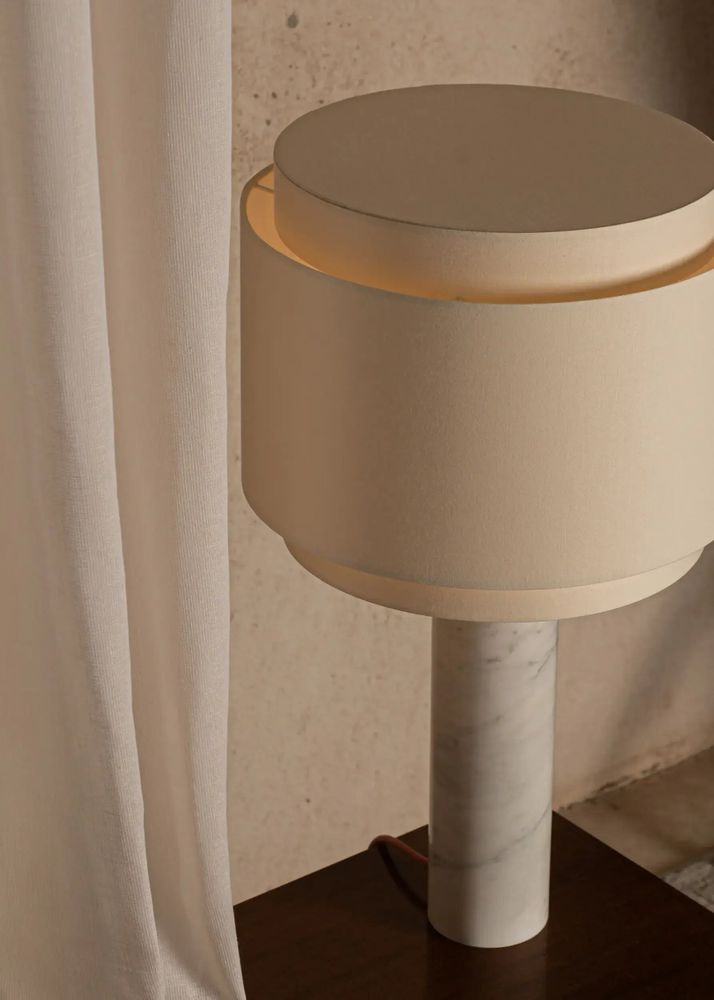 Lampes à poser - Pipo Duoble (marbre blanc) - SIMONE & MARCEL
