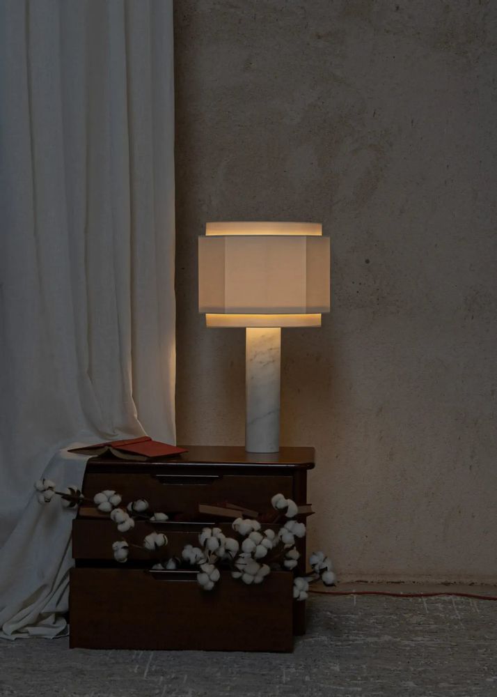 Table lamps - Pipo Okla (White Marble) - SIMONE & MARCEL