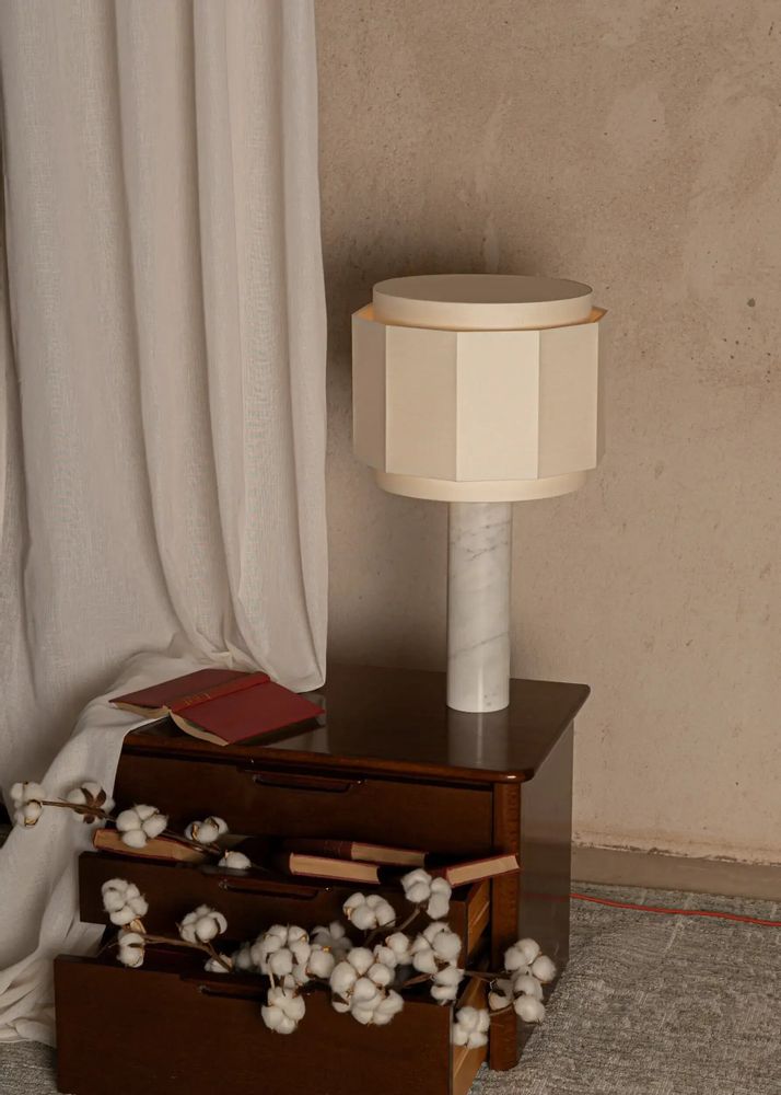 Table lamps - Pipo Okla (White Marble) - SIMONE & MARCEL