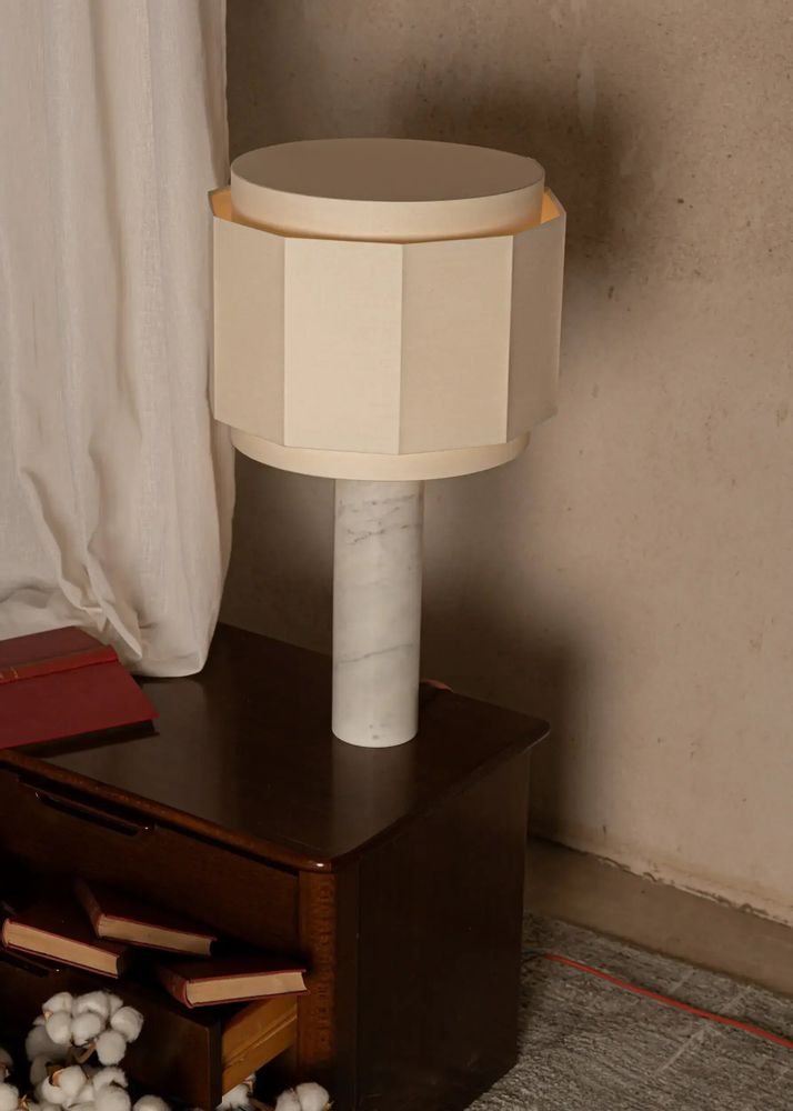 Table lamps - Pipo Okla (White Marble) - SIMONE & MARCEL