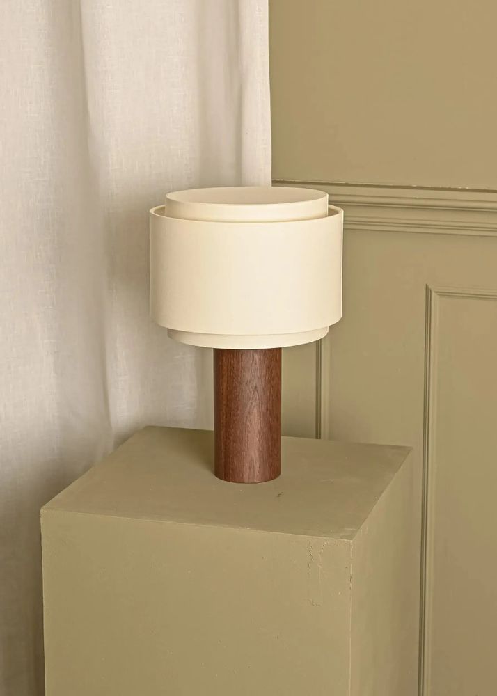 Table lamps - Pipito Duoble (Walnut Wood) - SIMONE & MARCEL