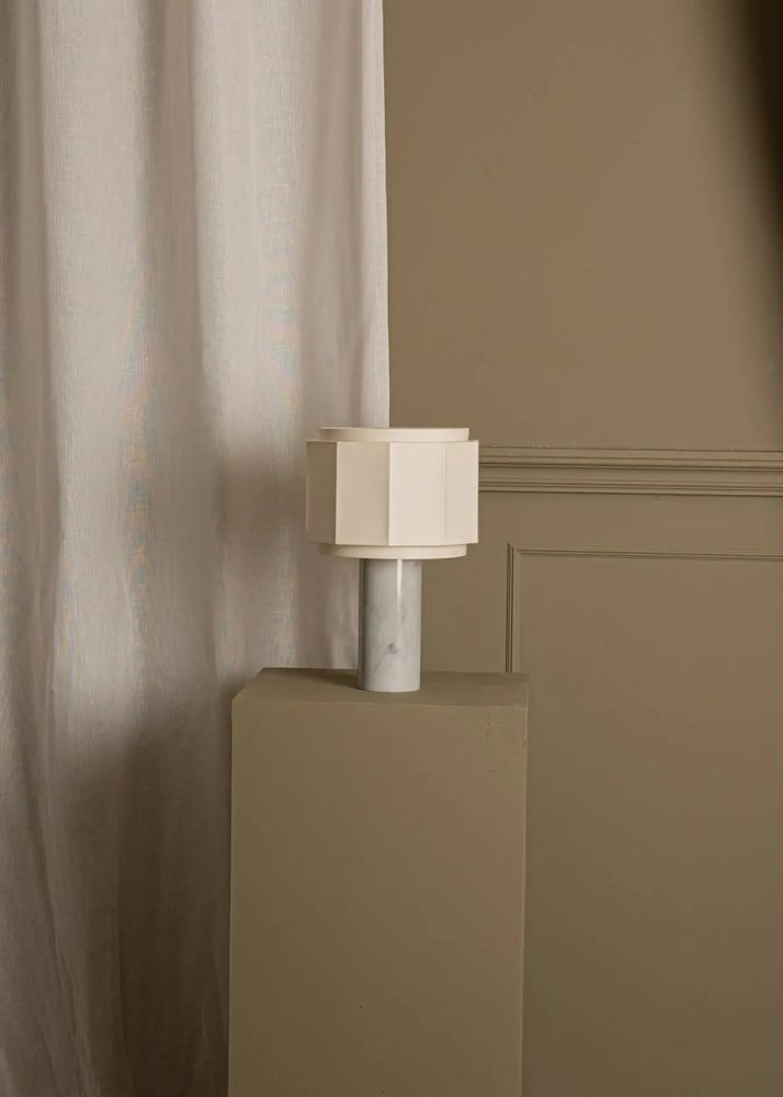 Lampes à poser - Pipito Duoble (marbre blanc) - SIMONE & MARCEL