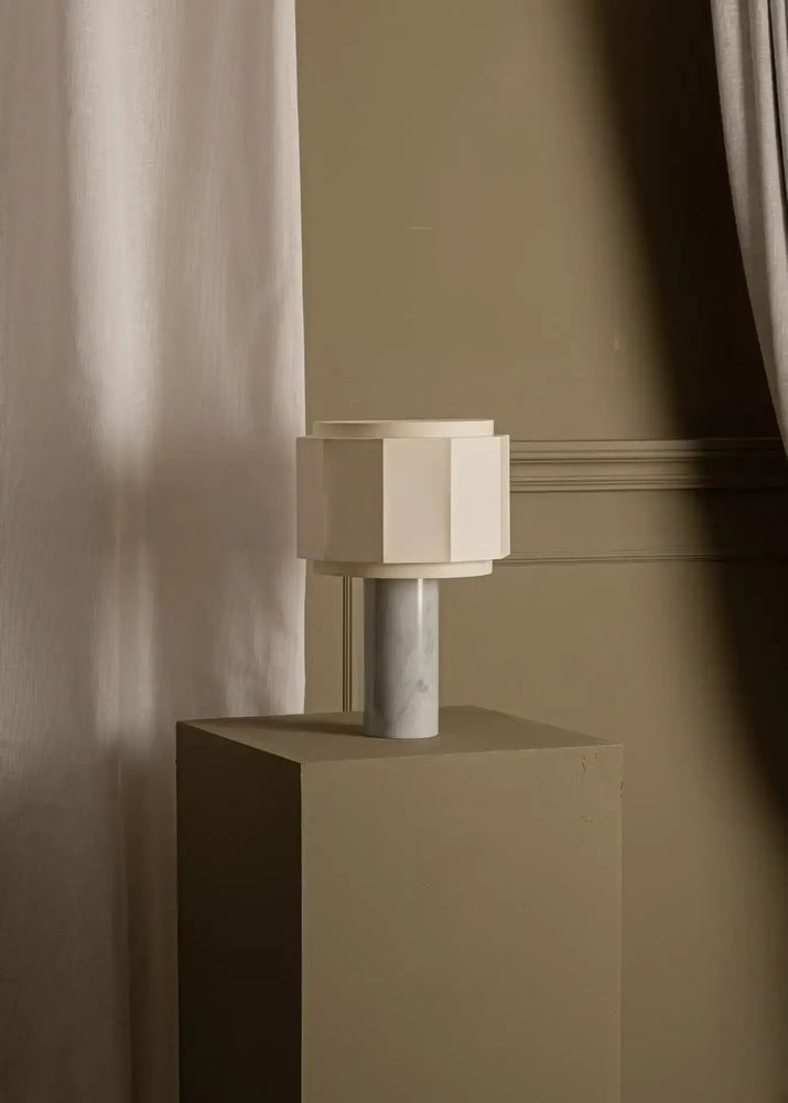 Lampes à poser - Pipito Duoble (marbre blanc) - SIMONE & MARCEL
