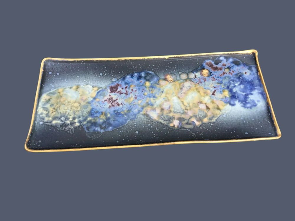 Formal plates - Golden collection - CECILE GASC PORCELAINE