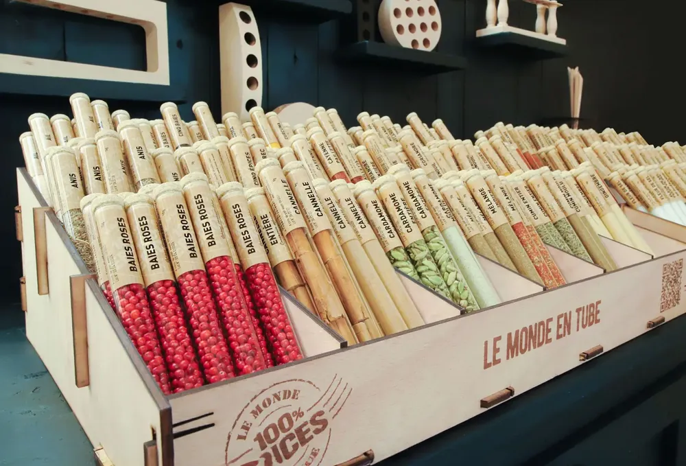 Épices - KIT D'IMPLANTATION 50 EPICES - LE MONDE EN TUBE 100% ÉPICES