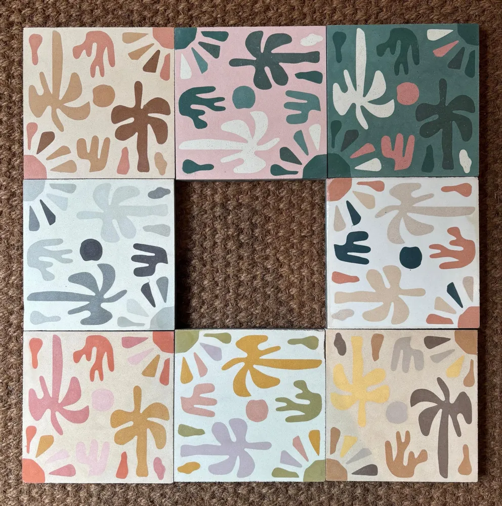 Carreaux de ciment - Collection Ahangama par Original Source & Supply - Carreaux de Ciment - ILOT COLOMBO