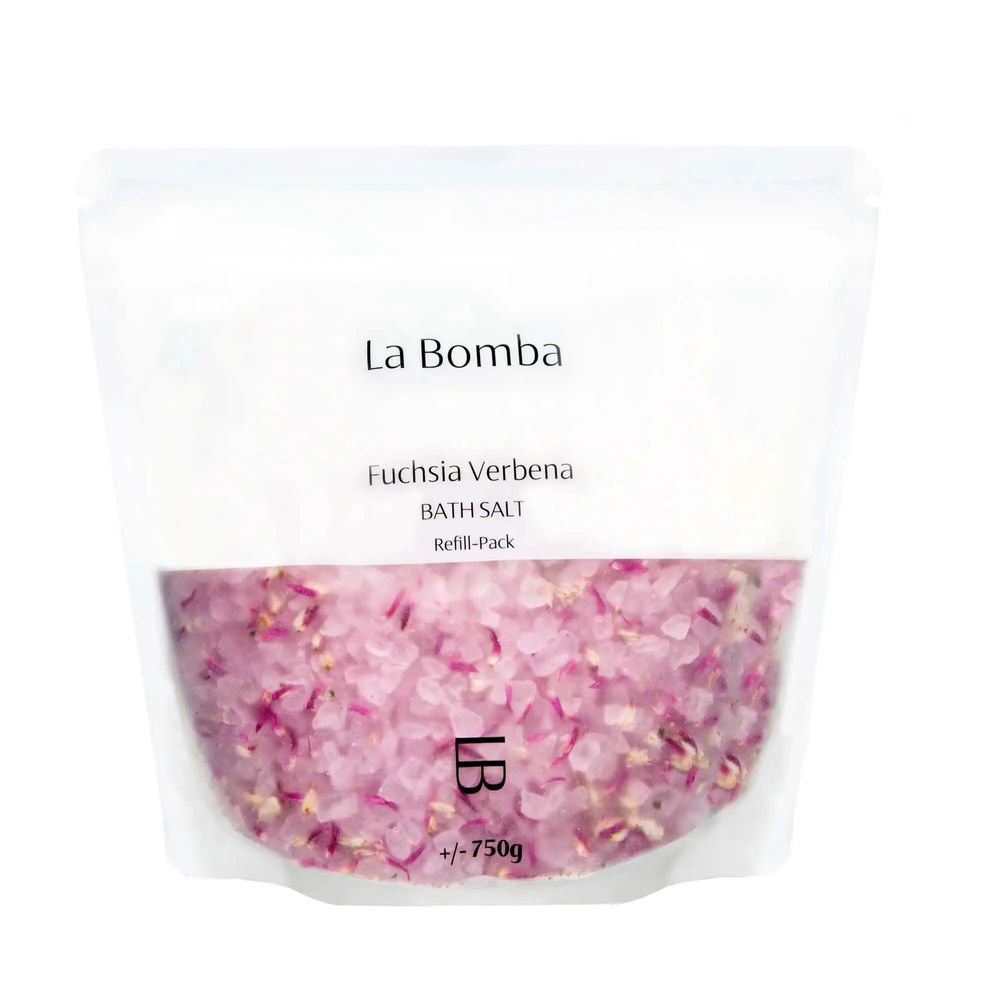 Cosmétiques - Bath Salt Refill Pack Fuchsia Verbena - LA BOMBA