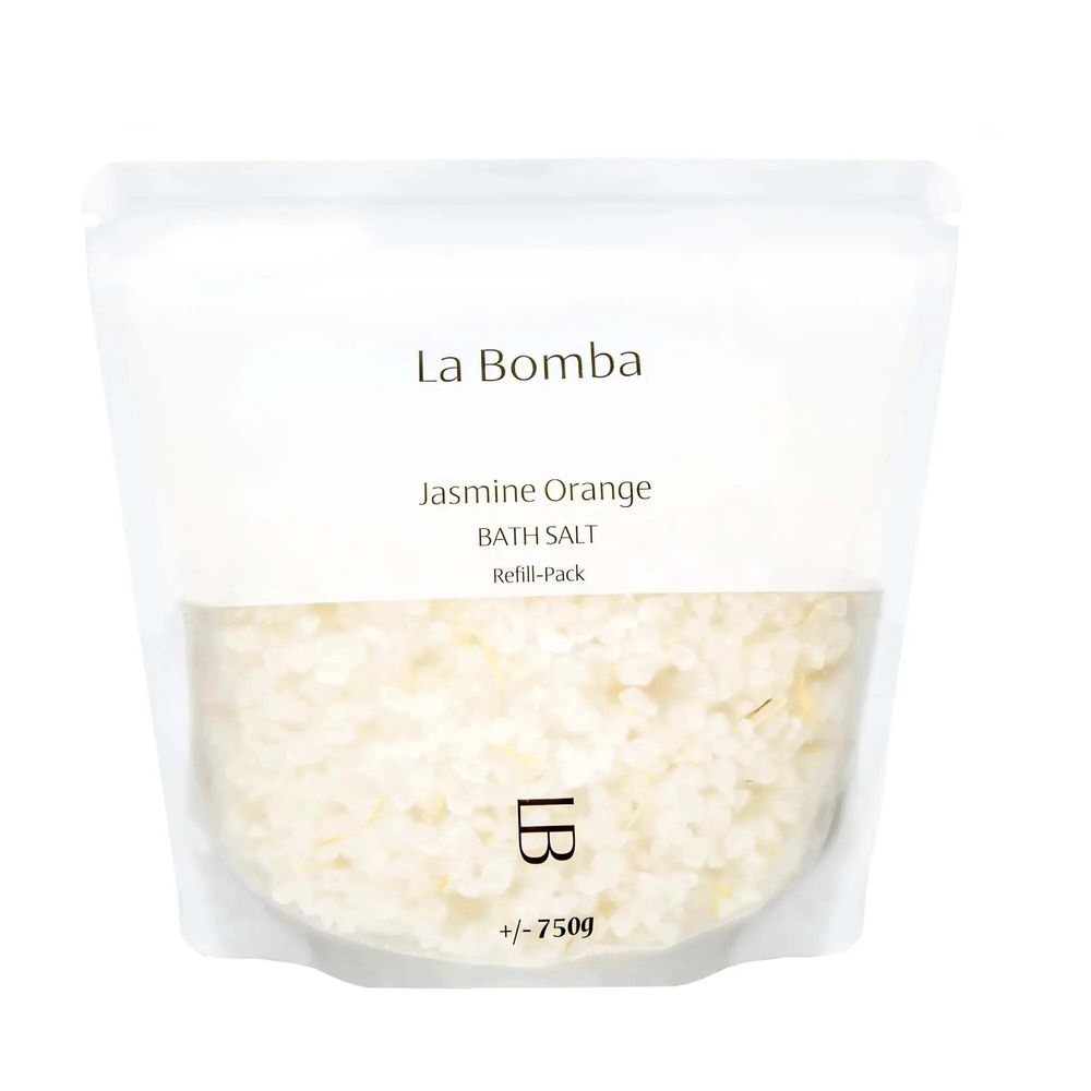 Cosmétiques - Bath Salt Refill Pack Jasmine Orange - LA BOMBA