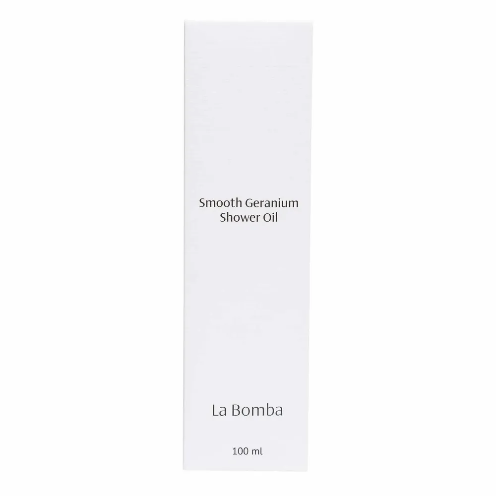 Cosmétiques - Shower Oil Smooth Geranium - LA BOMBA