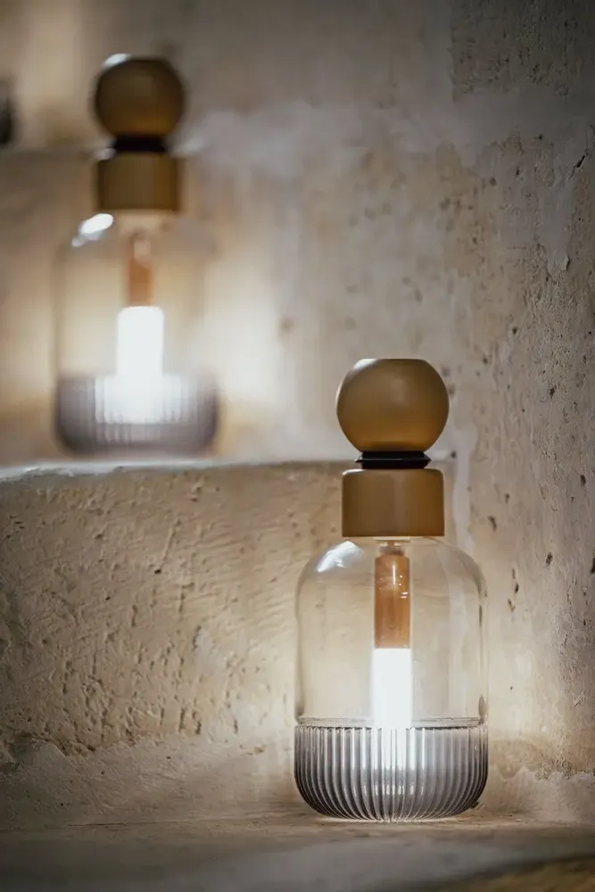 Carafes - Lampe & Carafe d'Ambiance Modèle 1.0 "Julie" - SOLENTRA BY ISOLA