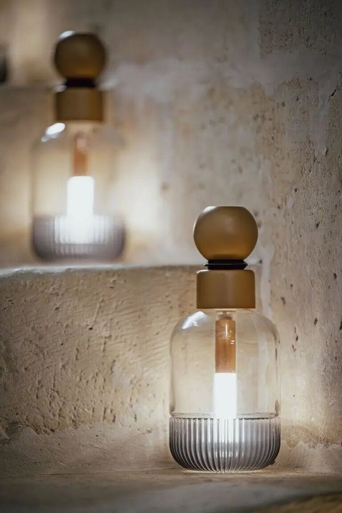 Carafes - Lampe & Carafe d'Ambiance Modèle 1.0 "Julie" - SOLENTRA BY ISOLA