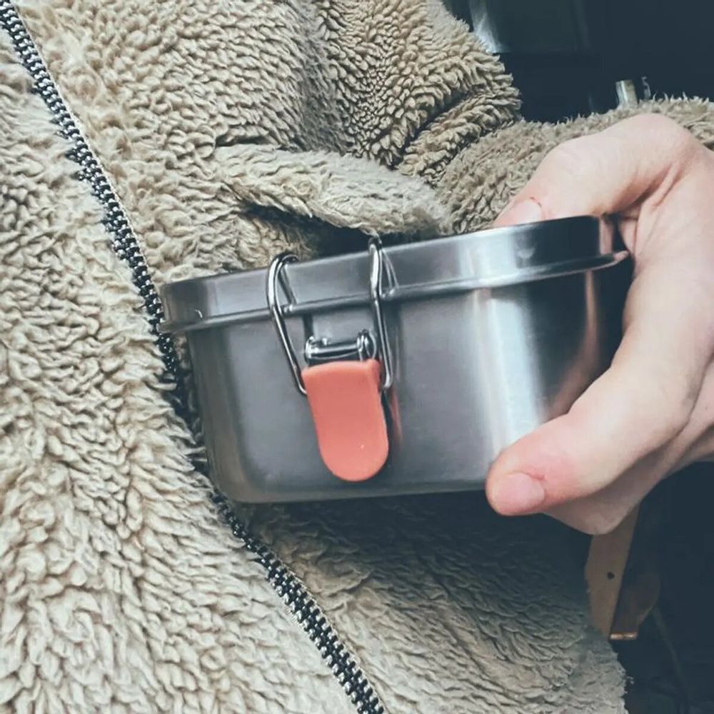 Boîtes de conservation - Lunch Box en inox - Terracotta - EKOBO